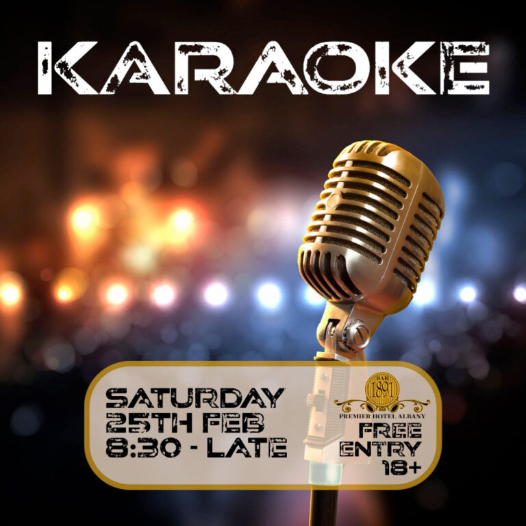 Karaoke at Premier Hotel Albany